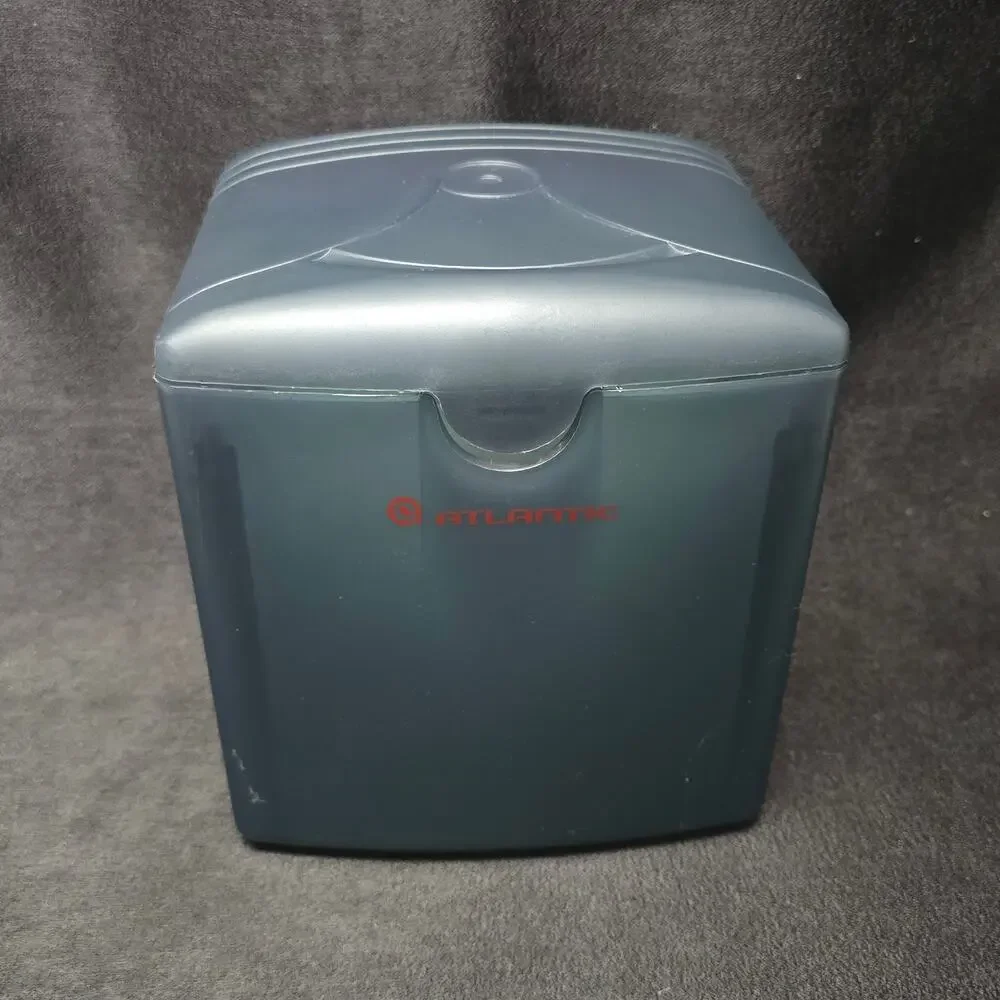 Atlantic Disc File Storage Case Plastic Box Duel Hanging Sleeves CD DVD Holder